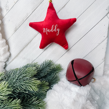 Load image into Gallery viewer, Velvet Star Decoration
