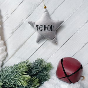 Velvet Star Decoration