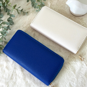 Pebbled Wallet - 5 colors