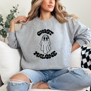 Ghost Malone Crewneck Sweatshirt