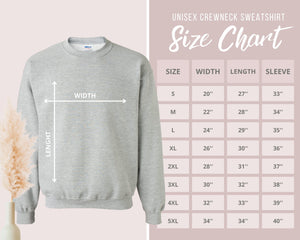 **NEW DESIGN**  "Heart on my sleeve" Crewneck Sweatshirt