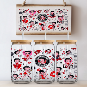 "Betty Boop"  Can Glass