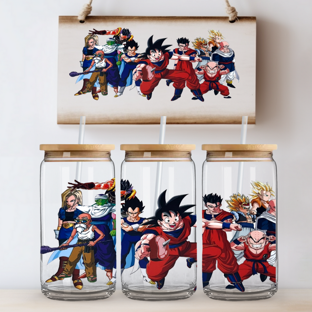 Dragon Ball Can Glass - Acrylic/Plastic