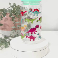 Load and play video in Gallery viewer, &quot;Cute Dinosaur&quot;  Can Glass
