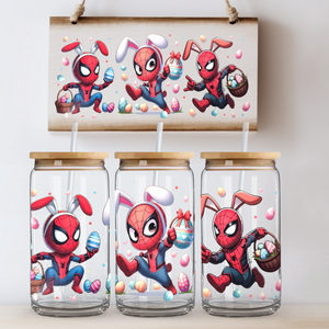 "Easter Spidey" - Can Glass