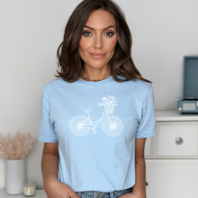 Load image into Gallery viewer, &quot;Wildflower Bike&quot; Tee
