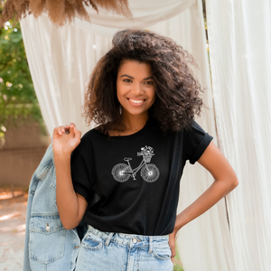 "Wildflower Bike" Tee
