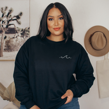 Load image into Gallery viewer, &quot;Wave&quot; Crewneck Sweatshirt
