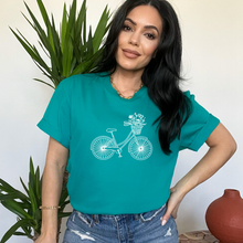 Load image into Gallery viewer, &quot;Wildflower Bike&quot; Tee
