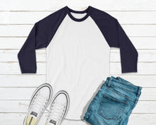 Load image into Gallery viewer, &quot;Tis the Season&quot; Wave Raglan Tee
