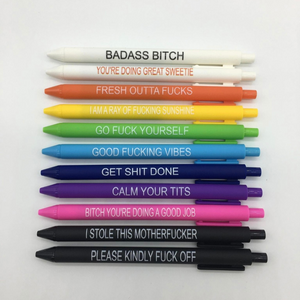 Funny Vulgar Pens - Set of 11