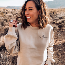 Load image into Gallery viewer, &quot;Wave&quot; Crewneck Sweatshirt
