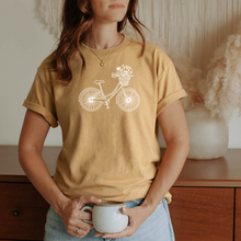 Load image into Gallery viewer, &quot;Wildflower Bike&quot; Tee
