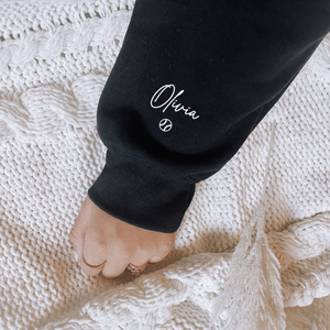 "Softball Mama" Crewneck Sweatshirt  (sleeve design)