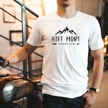 Load image into Gallery viewer, &quot;Hike More, Worry Less&quot; Tee
