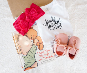 Brand Spankin' New Baby Girl Gift Box