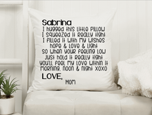 Load image into Gallery viewer, &quot;I Hugged this Pillow Really Tight&quot; Pillow
