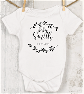 "Pregnancy Announcement" Onesie