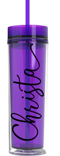 Load image into Gallery viewer, Custom Acrylic Tumbler - 16 oz
