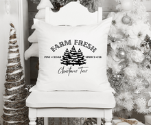 Load image into Gallery viewer, &quot;Farm Fresh Christmas Trees&quot; Pillow
