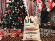 Load image into Gallery viewer, Gifts for Santa Sack
