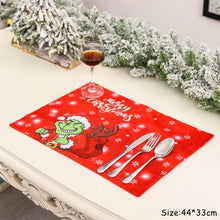 Load image into Gallery viewer, Grinch Placemat

