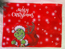 Load image into Gallery viewer, Grinch Placemat
