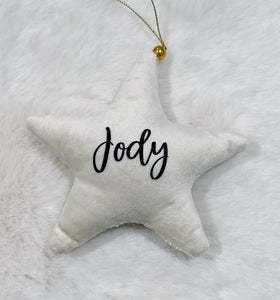 Velvet Star Decoration